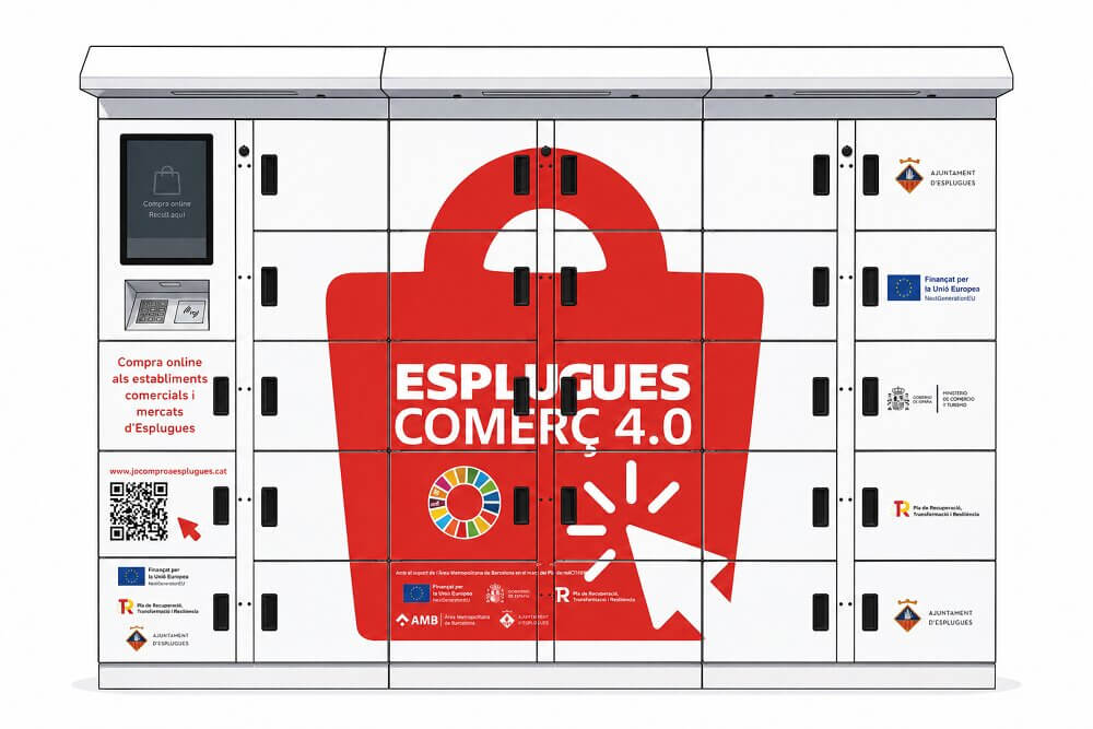 Taquillas inteligentes Esplugues ComVive 4.0