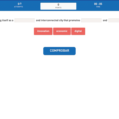 Complete the sentence 5