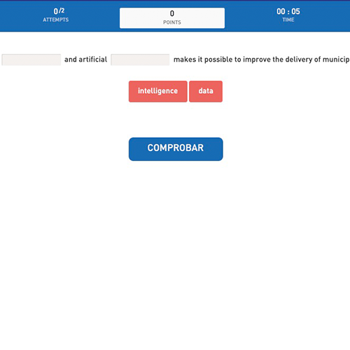 Complete the sentence 7