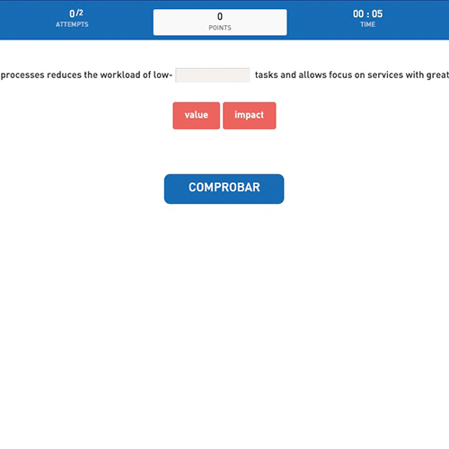 Complete the sentence 13