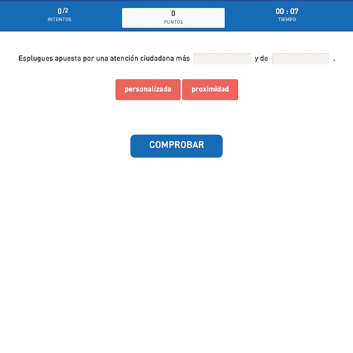 Completa la frase 11