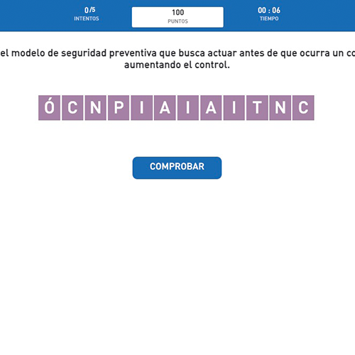 Ordena las letras 11