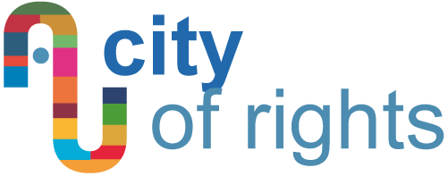 Logo Agenda Urbana: City of rights