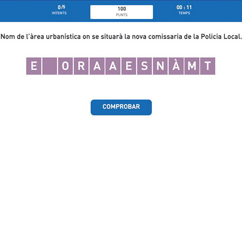 Posa les lletres en ordre 2